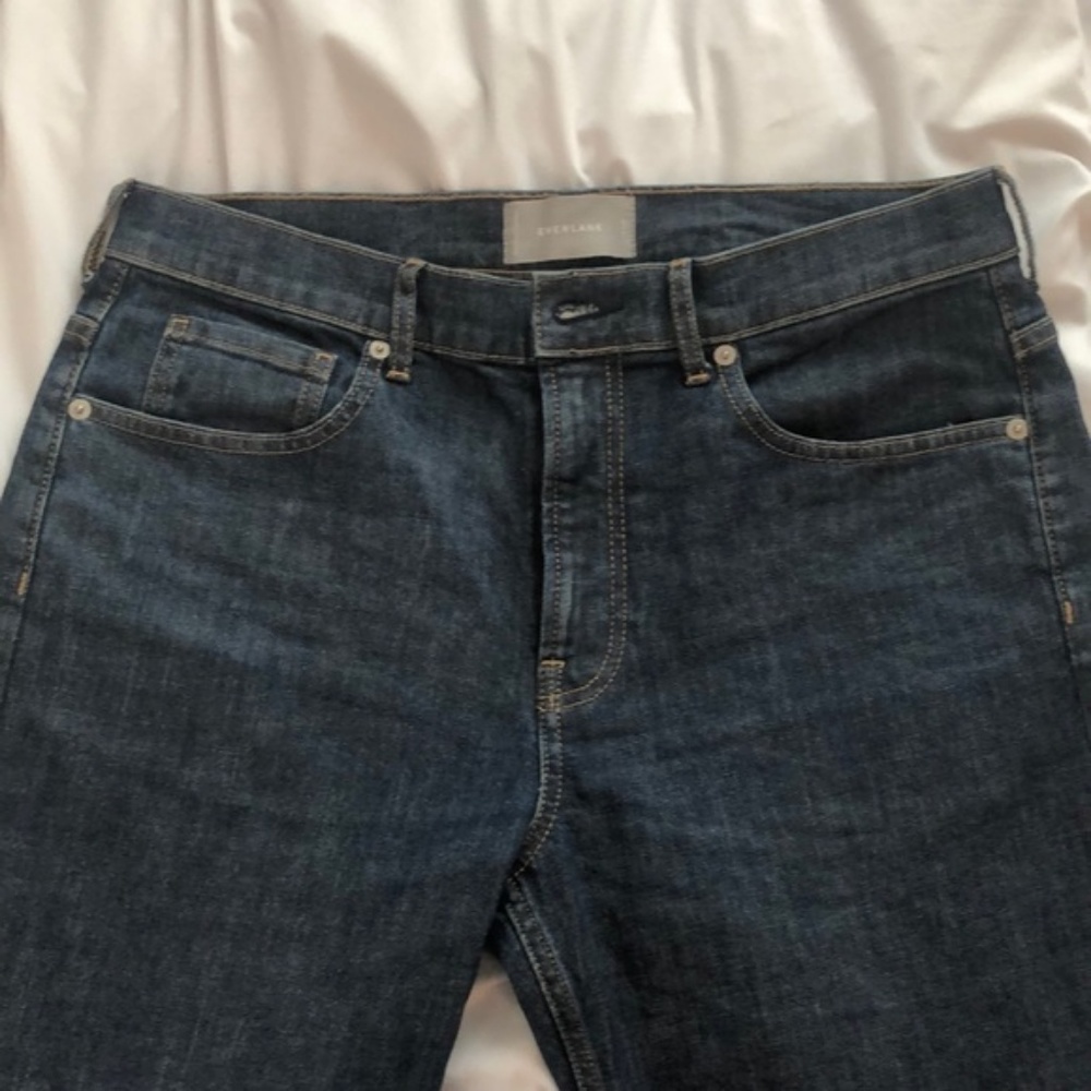 Everlane straight-fit jeans, 33x32 (brand new)